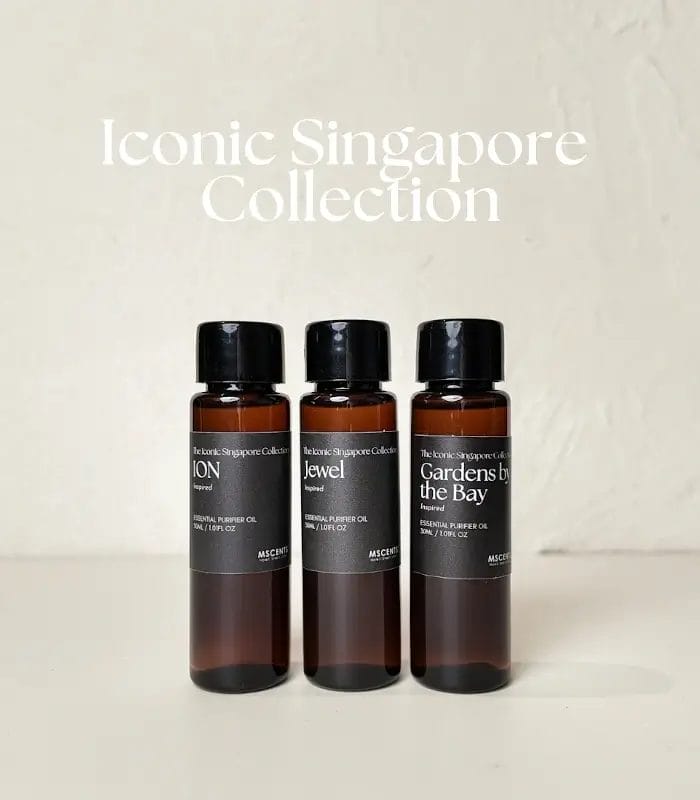MScents Iconic SG 3 EPO Bottles MScents Iconic Singapore 3 Essential Purifier Oil Bottles