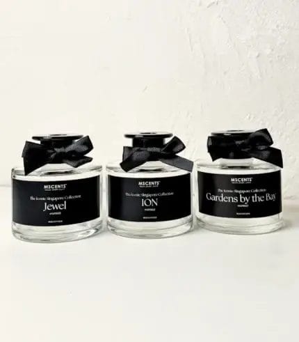 MScents Iconic Singapore Collection Reed Diffuser 3 Bottles