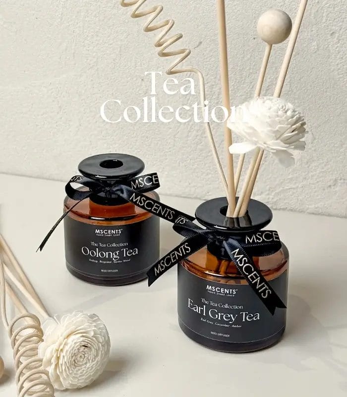 MScents Tea Collection Reed Diffuser With Title MScents Tea Collection Reed Diffuser With Title