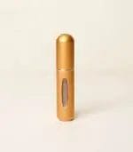 Matte Gold MScents Travel Perfume Atomiser Front Shot