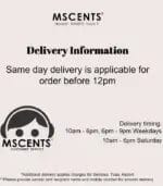 MScents Hamper Delivery Information