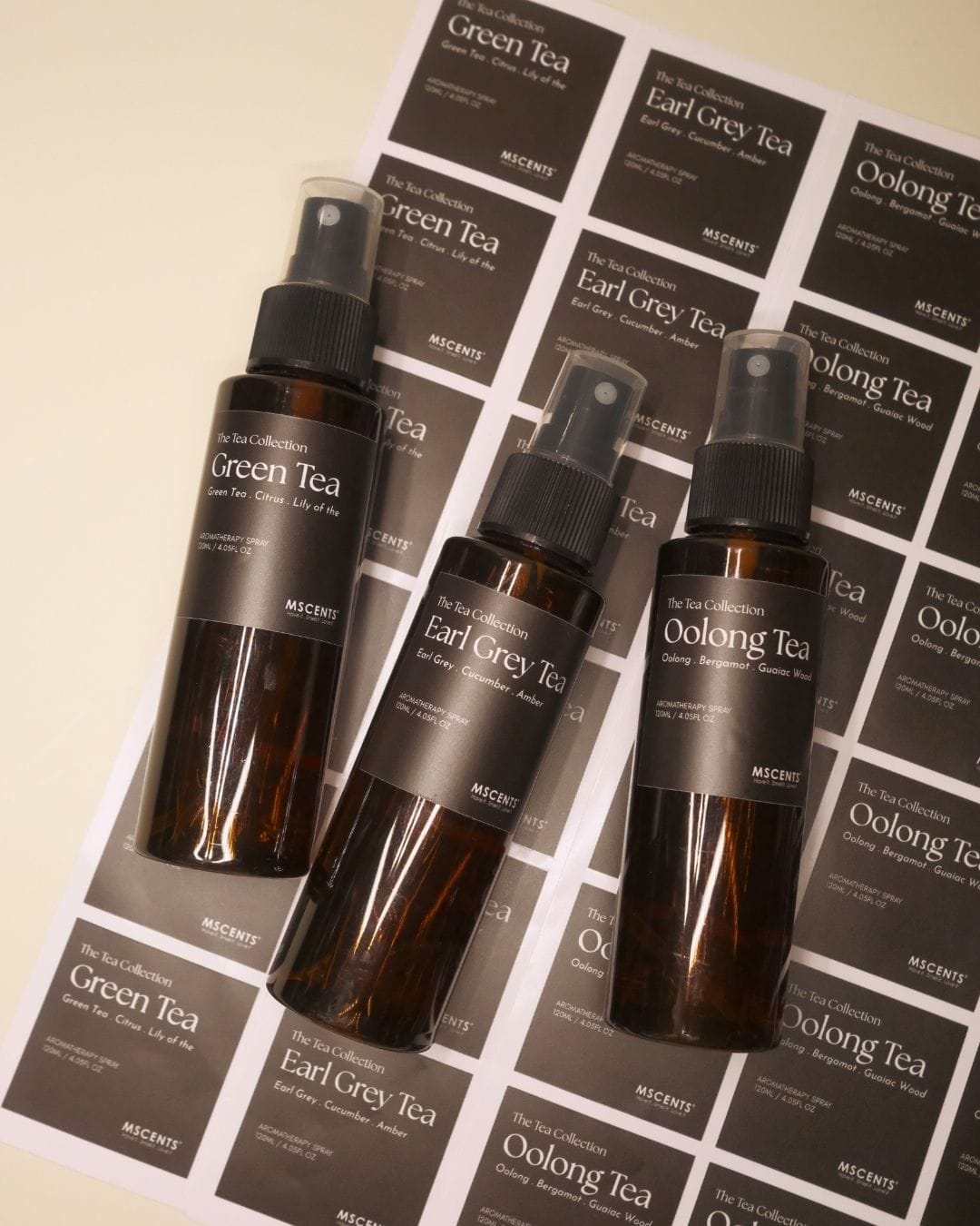 MScents air freshener spray bottles